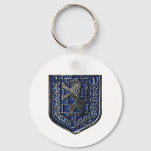 Jerusalem Crest Blue Sleutelhanger
