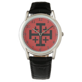 Jerusalem Cross Custom polshorloge Horloge