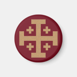 Jerusalem Cross Magneet