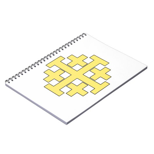 Jerusalem Cross Notitieboek (Linkerzijde)