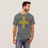 Jerusalem Cross shirt (Voorkant volledig)