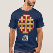 JERUSALEM CROSS T-SHIRT (Voorkant)