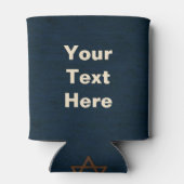 Jerusalem-dag-leeuw met vlag blikjeskoeler (Achterkant)