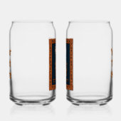 Jerusalem-dag-leeuw met vlag blikvorm glas (Rechts)