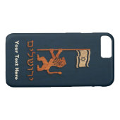 Jerusalem-dag-leeuw met vlag Case-Mate iPhone case (Achterkant (Horizontaal))