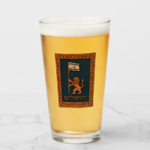 Jerusalem-dag-leeuw met vlag