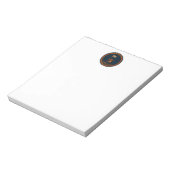 Jerusalem-dag-leeuw met vlag notitieblok (Linkerzijde)