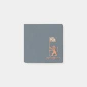 Jerusalem-dag-leeuw met vlag post-it® notes (Voorkant)