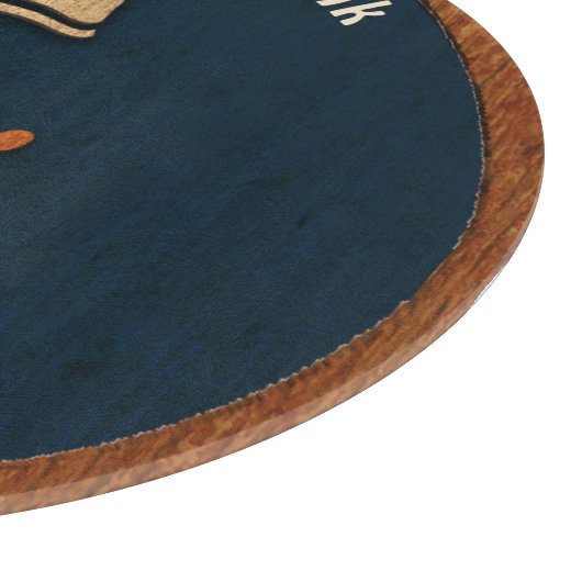 Jerusalem-dag-leeuw met vlag snijplank (Hoek)