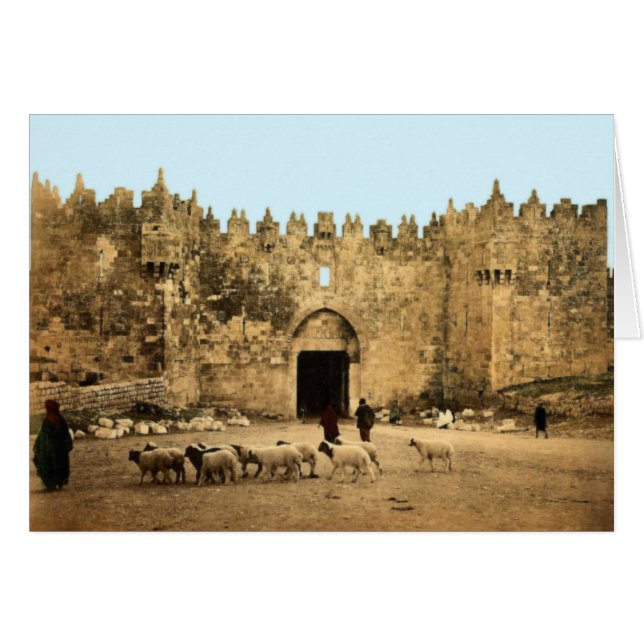Jerusalem - Damascus Gate (Voorkant Horizontaal)