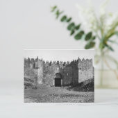 Jerusalem Damascus Gate  1870 Foto Briefkaart (Staand voorkant)