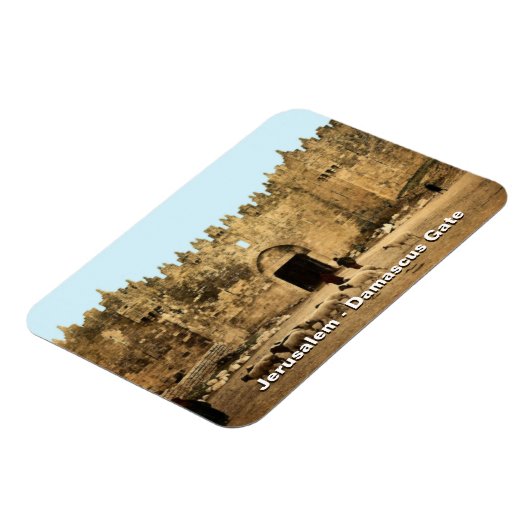 Jerusalem - Damascus Gate Magneet (Linkerzijde)