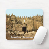 Jerusalem - Damascus Gate Muismat (Met muis)