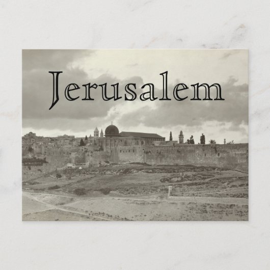 Jerusalem_De Heilige Stad Briefkaart (Voorkant)