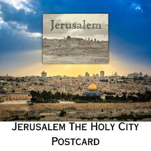 Jerusalem_De Heilige Stad Briefkaart