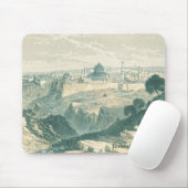 Jerusalem Dome en Mousepad Muismat (Met muis)