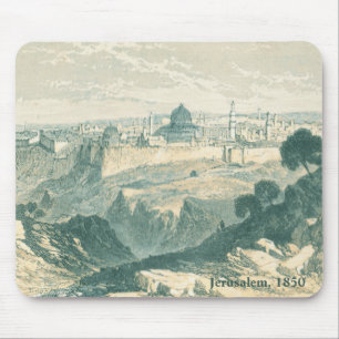 Jerusalem Dome en Mousepad Muismat