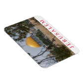 Jerusalem Dome of the Rock uitzicht magnet Magneet (Rechterzijde)