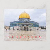 Jerusalem Dome van het briefkaart van het kettingu (Voorkant)