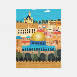 Jerusalem Fleece Deken