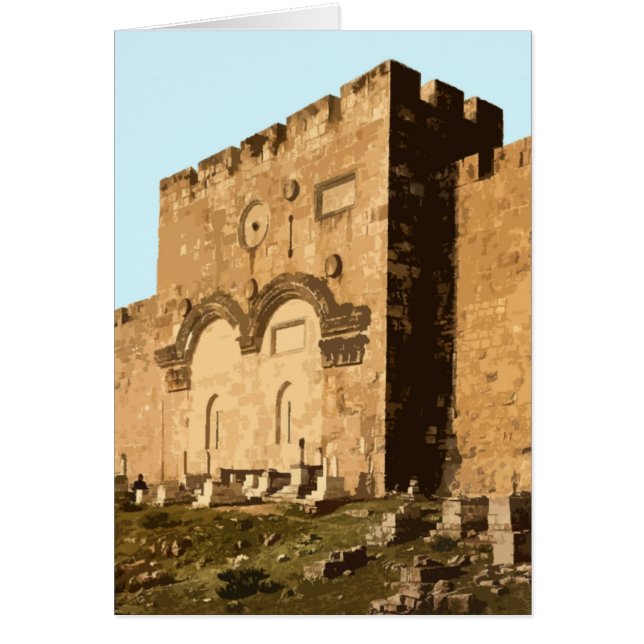 Jerusalem - Gate of Mercy (Voorkant)