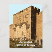 Jerusalem - Gate of Mercy Briefkaart (Voorkant)