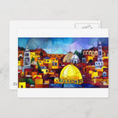 JERUSALEM HEART BRIEFKAART (Voorkant / Achterkant)