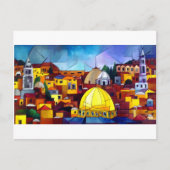 JERUSALEM HEART BRIEFKAART (Voorkant)