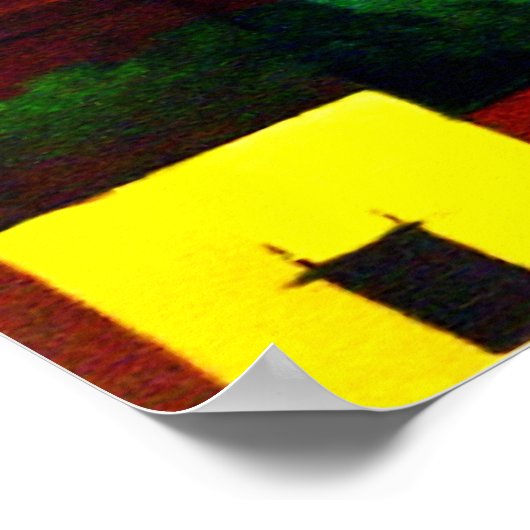 Jerusalem Heart Poster (Hoek)