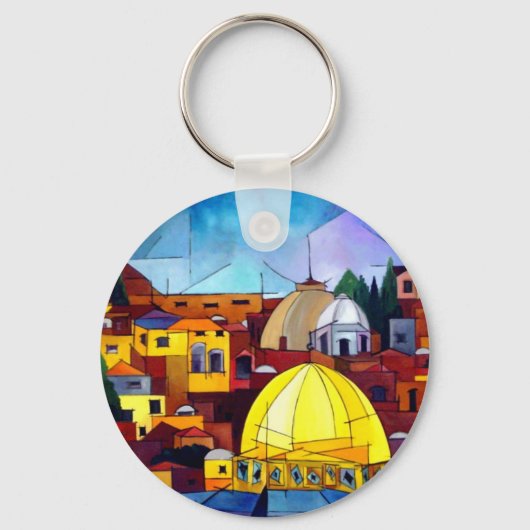 JERUSALEM HEART SLEUTELHANGER (Voorkant)