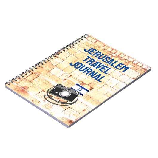 Jerusalem Holland Travel Journal Foto's toevoegen Notitieboek (Linkerzijde)