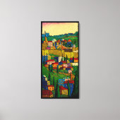 Jerusalem in Dawn door Jonathan Kis-Lev Canvas Afdruk (Voorkant)
