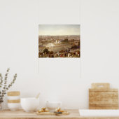 Jerusalem in haar grootheid, gegraveerd door Charl Poster (Keuken)