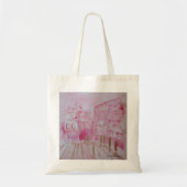 Jerusalem in Pink and Gold  Tote Bag (Voorkant)