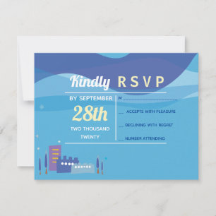 Jerusalem Israel Bar Bat Mitzvah Reply Kaart