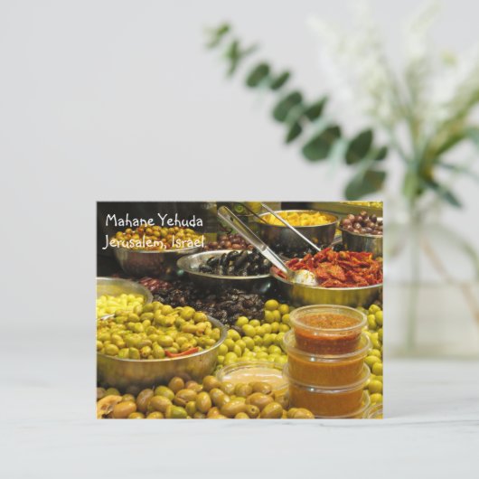 Jerusalem Israel Briefkaart (Staand voorkant)