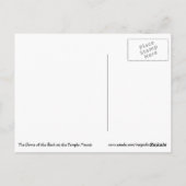 Jerusalem Israel Briefkaart (Achterkant)