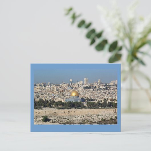 Jerusalem Israel Briefkaart (Staand voorkant)