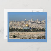 Jerusalem Israel Briefkaart (Voorkant / Achterkant)