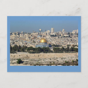 Jerusalem Israel Briefkaart