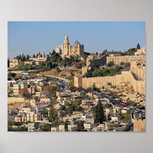 Jerusalem Israel Canvas Print (Voorkant)