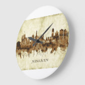 Jerusalem Israel Cityscape Grote Klok (Hoek)