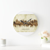 Jerusalem Israel Cityscape Grote Klok (Huis)