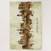 Jerusalem Israel Cityscape Legpuzzel (Verticaal)