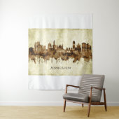 Jerusalem Israel Cityscape Wandkleed (In situ)