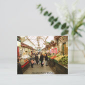 Jerusalem Israel Market Briefkaart (Staand voorkant)