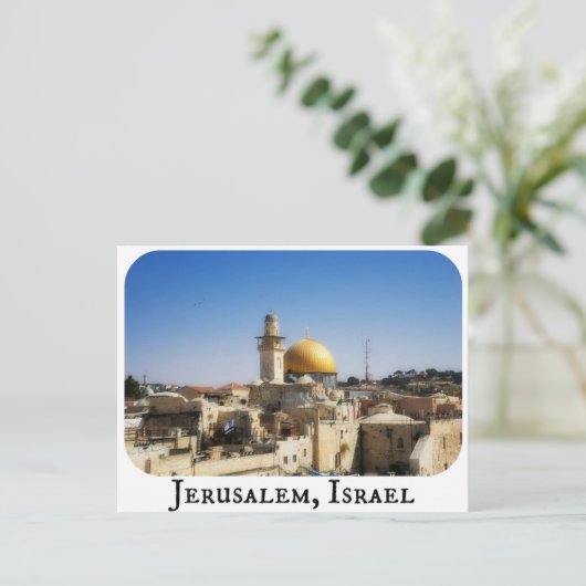 Jerusalem, Israel Postcard Briefkaart (Staand voorkant)
