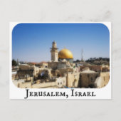 Jerusalem, Israel Postcard Briefkaart (Voorkant)