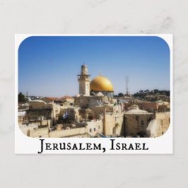 Jerusalem, Israel Postcard Briefkaart