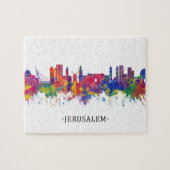 Jerusalem Israel Skyline Legpuzzel (Horizontaal)